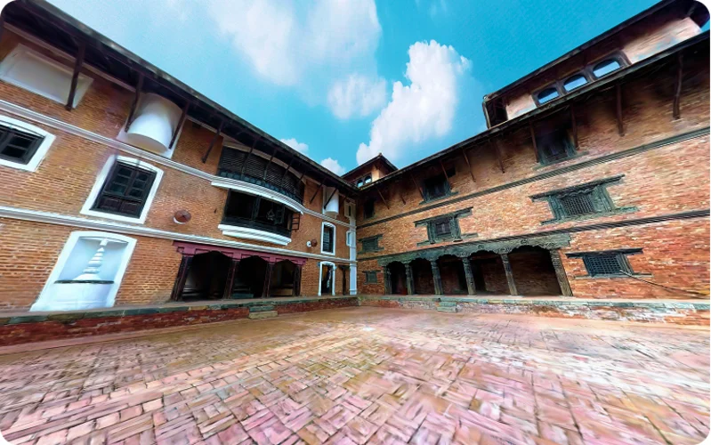 3D scene edited with daylight lighting using Captures Studio